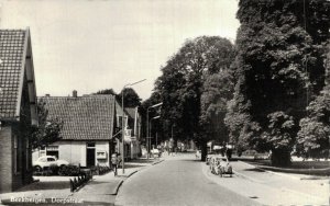 Netherlands Beekbergen Dorpstraat RPPC Vintage Postcard 07.52