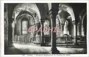 142 Old Post Card Laval stately chapel xi century castle