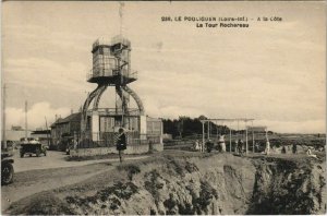 CPA LE POULIGUEN A la Cote La Tour Rochereau (150370)