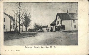 Danville NH Garrison St. c1905 Postcard