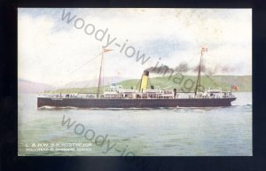 f2474 - L&NW Railway Ferry - Rosstrevor - Holyhead/Greenore Service - postcard