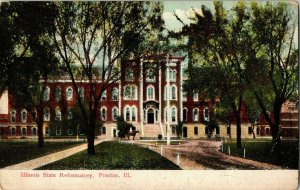 Illinois State Reformatory Pontiac Illinois Divided Back WOB Postcard Vintage