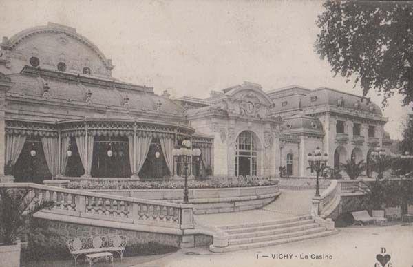 Gerardmer Casino France Antique French Postcard