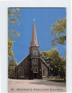 Postcard St. George's Anglican Church, Sydney, Canada