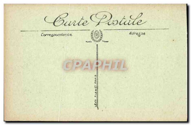 Old Postcard Mont Saint Michel L & # 39Abbaye The crypt of & # 39Aquilon