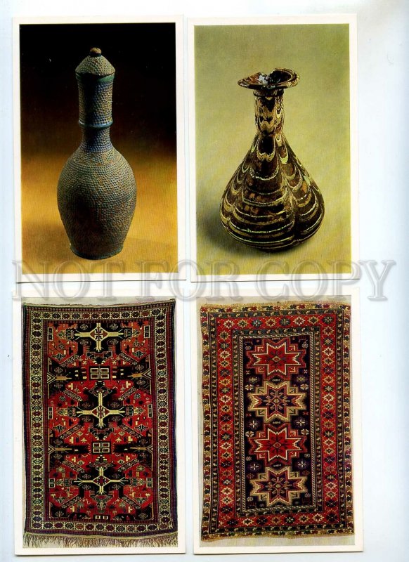 453999 USSR 1983 decorative and applied arts Azerbaijan set 16s original cover