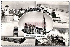 Old Postcard Bernieres Sur Mer