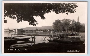 RPPC Possibly Buckler's Hard? England UK Real Photo Postcard