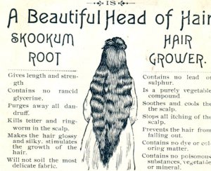 1890s Skookum Root Hair Grower Quack Remedy Lot Of 2 #5M