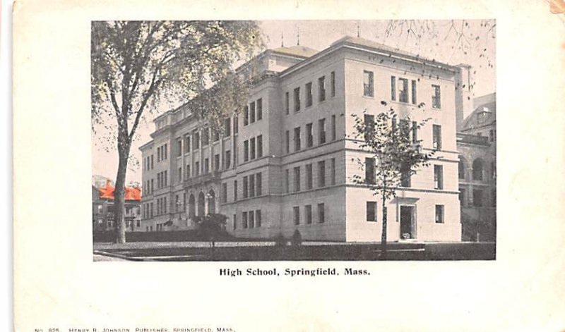 High School Springfield, Massachusetts MA