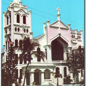 c1970s Key West, FL St. Paul's Episcopal Church Mission Chrome PC Roadside A331