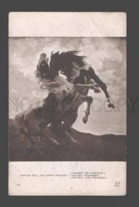 3086794 Wrestling of HORSE on Field by HENRY BAUDOT 1910 SALON