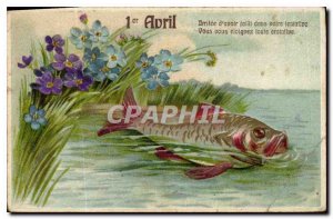 Postcard Old Fish