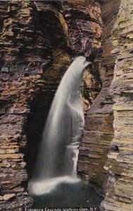 New York Watkins Glen Entrance Cascade