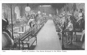 Lot237 uk tower of london the horse armoury in the white tower postcard