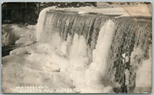 JACK FROST ARCHITECTS & BULDERS ADVERTISING REAL PHOTO POSTCARD RPPC ANTIQUE