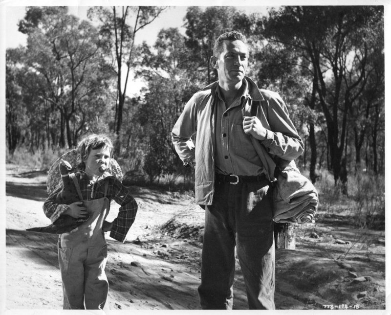 Dana Wilson Australian Child Star & Peter Finch The Shiralee Gala Film Rare P...