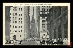 Wall Street Financial District, NYC  