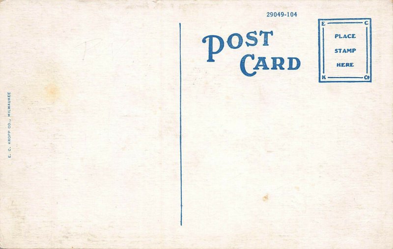 Hotel Wofford, Miami Beach, Florida, Early Postcard, Unused