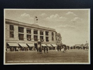 Wales BARRY ISLAND Merrie Friars' Cafe & Paget Road c1920s Postcard