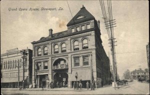 Shreveport LA Louisiana Grand Opera House 1908 Used Postcard