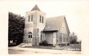 B90/ Cambridge Illinois Il Real Photo RPPC Postcard c30s Methodist Church