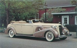 1937 Cadillac Imperial Convertible Sedan Fleetwood Series Vtg Chrome Postcard