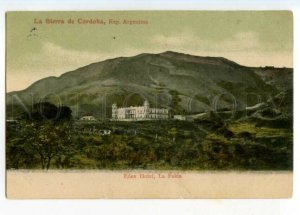 487864 Argentina La Sierra de Cordoba Eden Hotel La Falda Vintage postcard