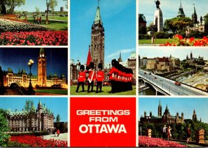 Canada Ottawa Greetings With Multi View