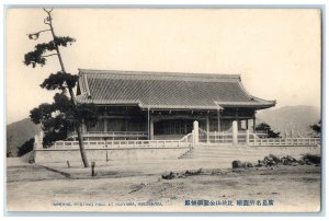 c1910 Imperial Resting Hall at Hijiyama Hiroshima Japan Posted Postcard