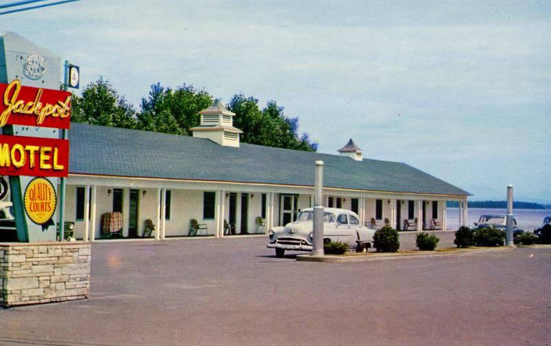 NY - Plattsburg. Jackpot Motel