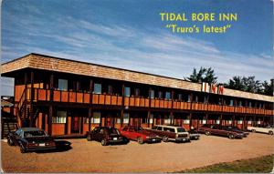 Truro Nova Scotia Hotel Tidal Bore Inn Vintage Postcard L11