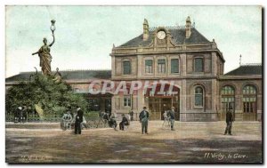 Vichy - La Gare - Old Postcard