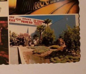 Vintage Postcard Railroad Pass Casino Las Vegas Boulder City Nevada Hoover 1989