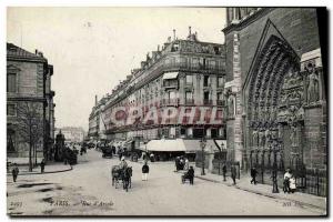 Old Postcard Paris Rue d & # 39Arcole