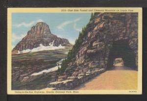 Clements Mountain,Going the Sun Highway,Glacier  Postcard 