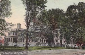 The New Hospital - Cortland NY, New York - pm 1914 - DB