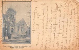 Harrisburg Pennsylvania Trinity Lutheran Church Antique Postcard J78948