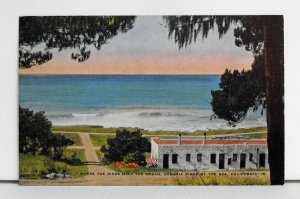Where the Pines Meet the Ocean, Cambria Pines by the Sea, California - Postcard