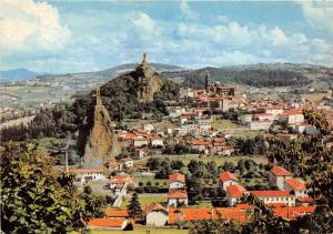 BR10985 Vue d ensemble sur le rocher St michel Le Puy en Velay  france