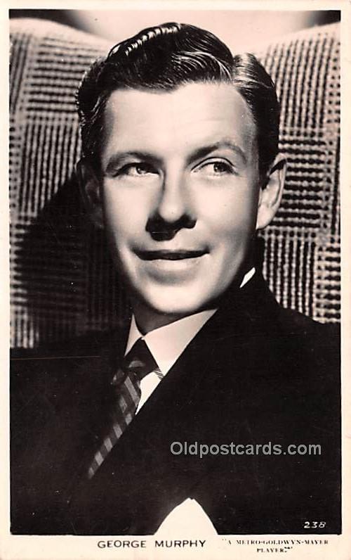 George Murphy Movie Star Actor Actress Film Star Unused 