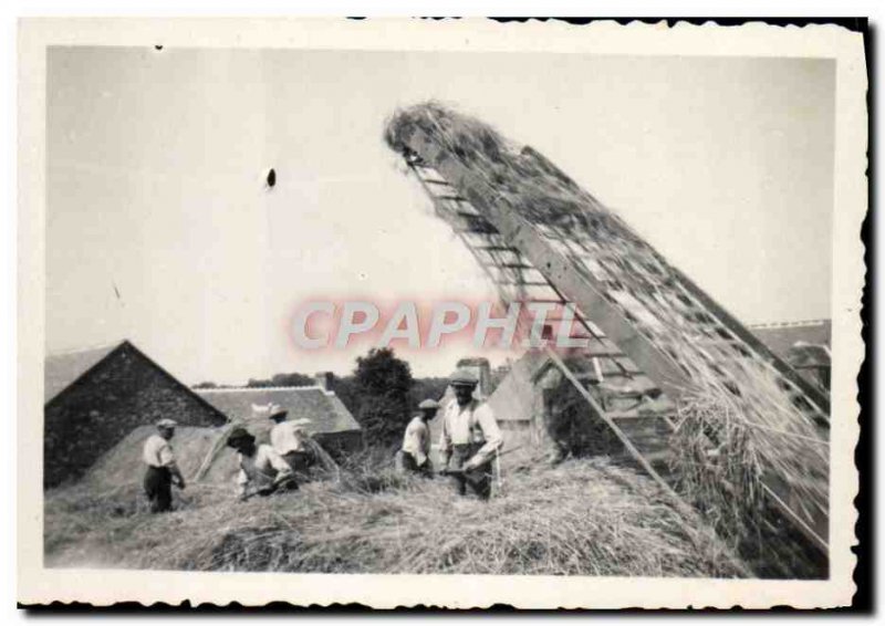 Photo Locomobile machine in the fields