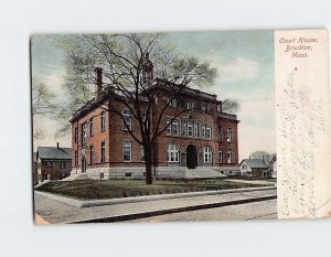 Postcard Court House, Brockton, Massachusetts