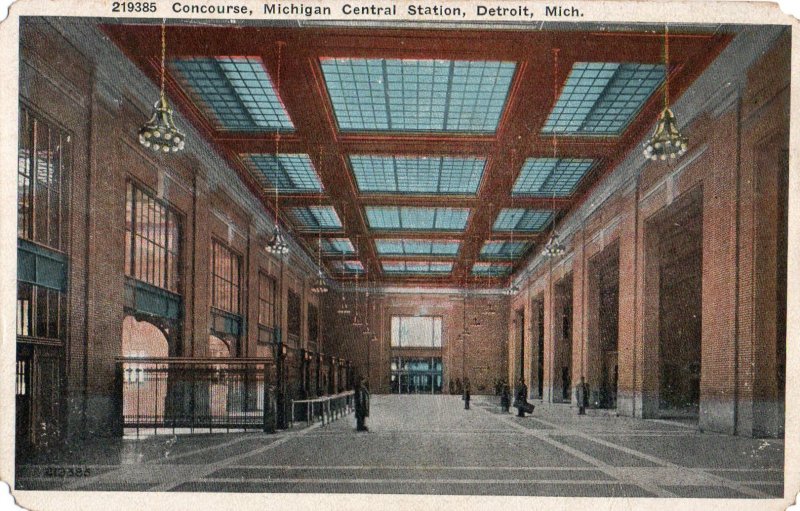 13080 Concourse, Michigan Central Station, Detroit, Michigan