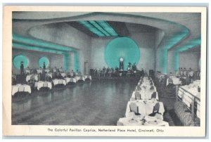 c1940 Netherland Plaza Hotel Fifth Race Streets Cincinnati Ohio Vintage Postcard