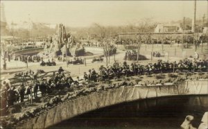 Osaka Japan Municipal Zoo Real Photo Postcard