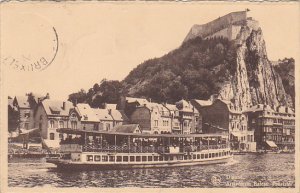 Belgium Dinant Arrivee du Bateau Touriste 1948