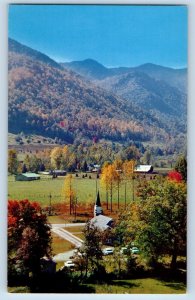 Maggie North Carolina NC Postcard An Autumn Scene In Maggie Valley Vintage