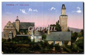 Old Postcard Cronberg i T Altes Schloss