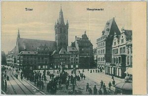 33368 Postcard VINTAGE POSTCARD: GERMANY Germany - Trier - MARKET 1909-
